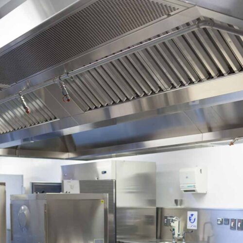 hotte de cuisine avec filtre au charbon actif