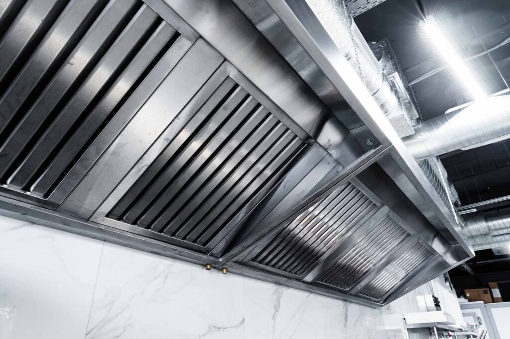 hotte de cuisine professionnelle