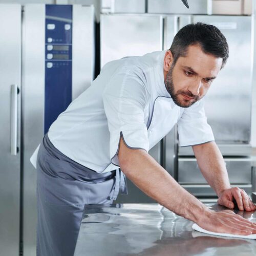 nettoyage de cuisine professionnelle