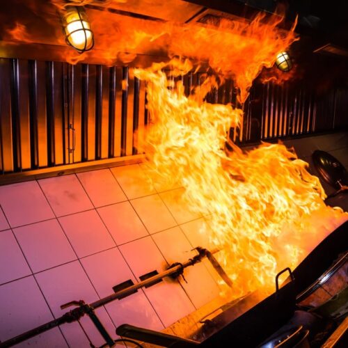 prévention incendie cuisine commerciale