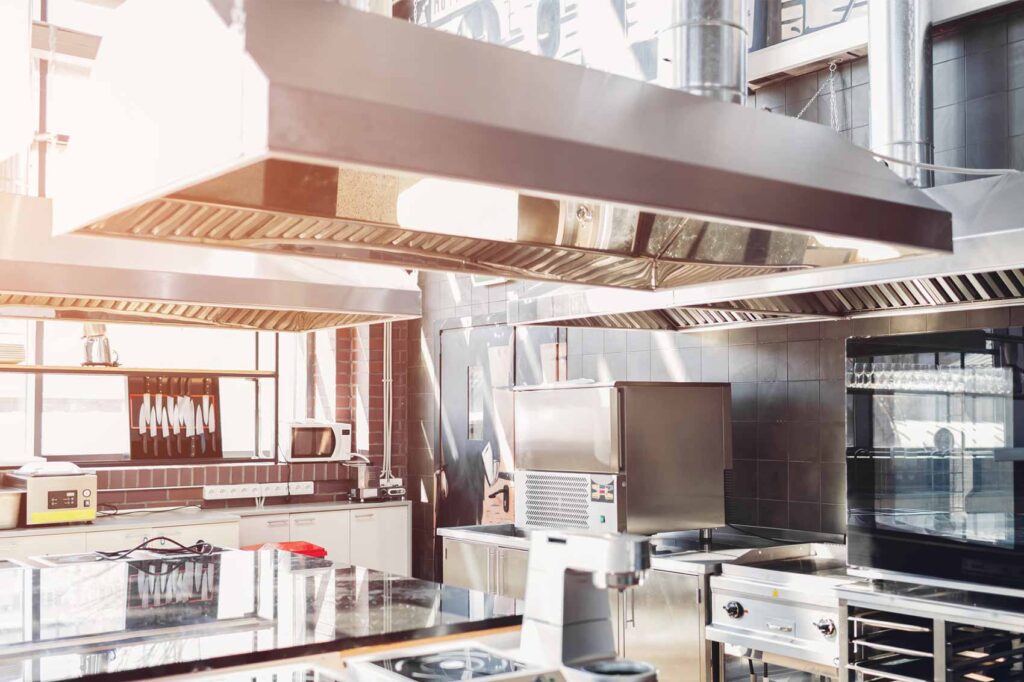 ventilation de cuisine commerciale